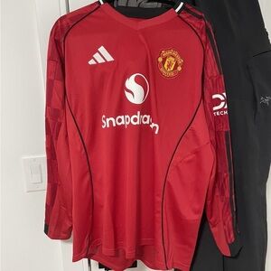 Adidas Red Manchester United Jersey